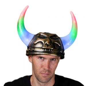 Color Changing Double Horn Helmet Color Changing Double Horn Helmet
