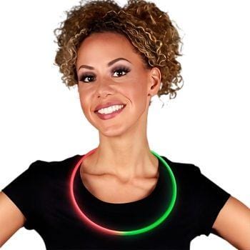 Glow Necklace Red and Green Pack of 25 All Products Glow Necklace Red and Green Pack of 25 All Products