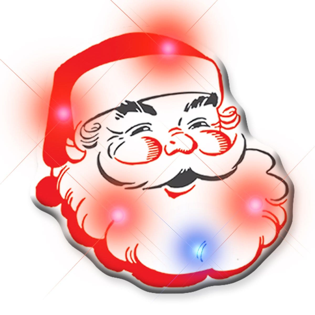 Assorted Christmas 2 Flashing Blinky Body Light Lapel Pins Pack of 25 All Body Lights and Blinkees Assorted Christmas 2 Flashing Blinky Body Light Lapel Pins Pack of 25 All Body Lights and Blinkees 4