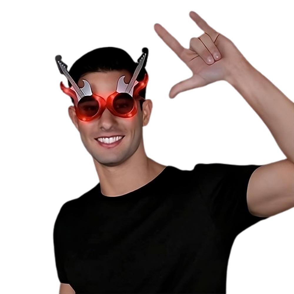 Guitar LED Sunglasses Red All Products Guitar LED Sunglasses Red All Products