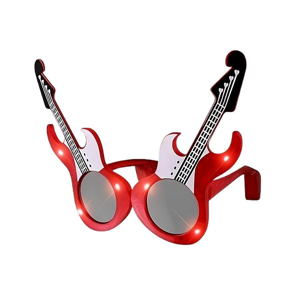 Guitar LED Sunglasses Red All Products Guitar LED Sunglasses Red All Products 2