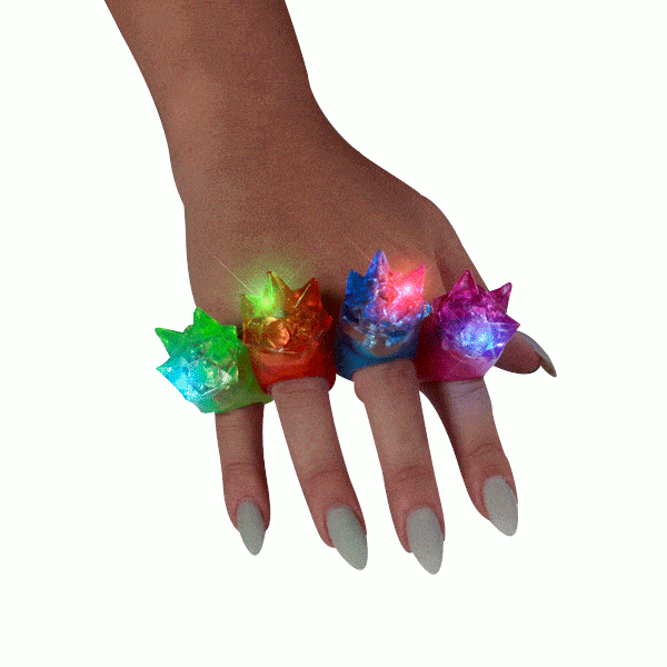 Soft Spike Flashing Rings Pack of 12 All Products Soft Spike Flashing Rings Pack of 12 All Products