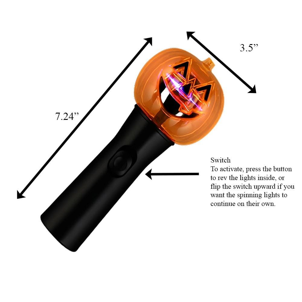 Pumpkin Wand with Spinning Lights All Products Pumpkin Wand with Spinning Lights All Products 6