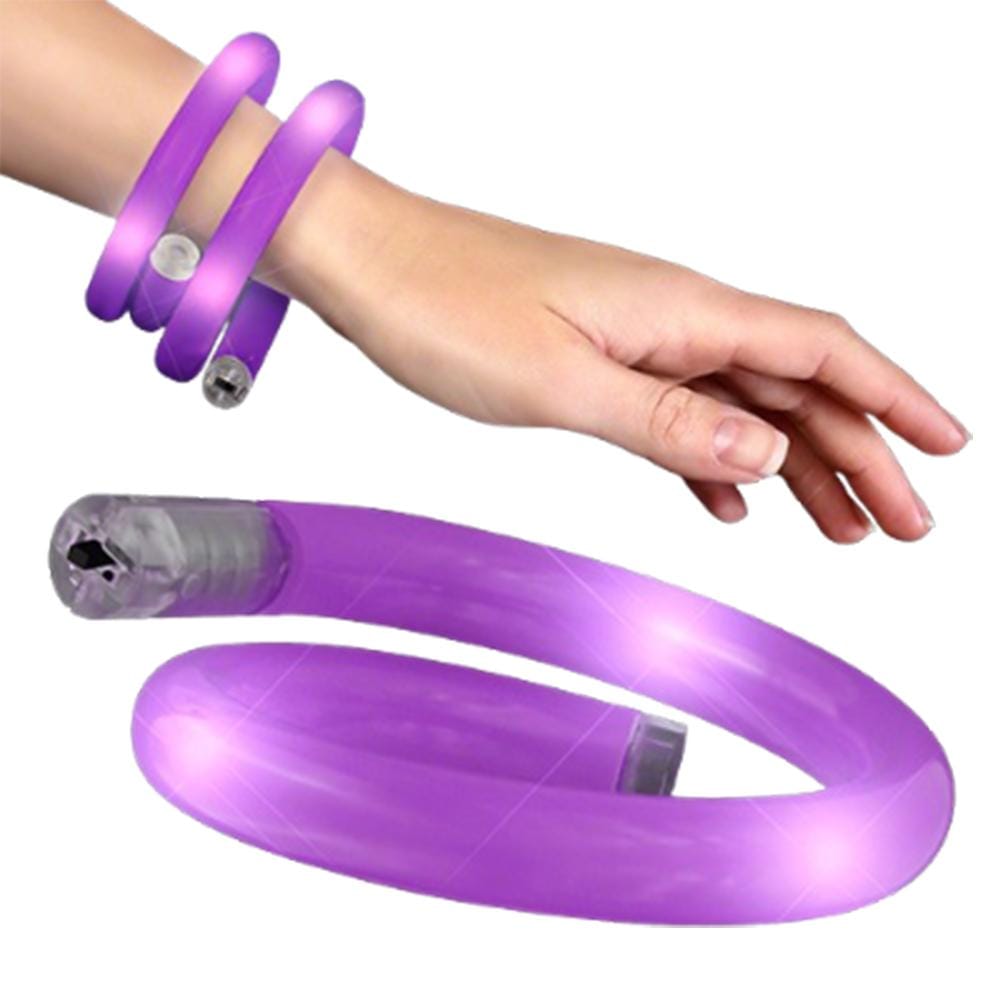 Light Up Tube Bracelet Purple All Products Light Up Tube Bracelet Purple All Products 2