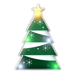 Holiday Christmas Tree Lapel Pin Flashing Blinky Body Light All Body Lights and Blinkees Holiday Christmas Tree Lapel Pin Flashing Blinky Body Light All Body Lights and Blinkees