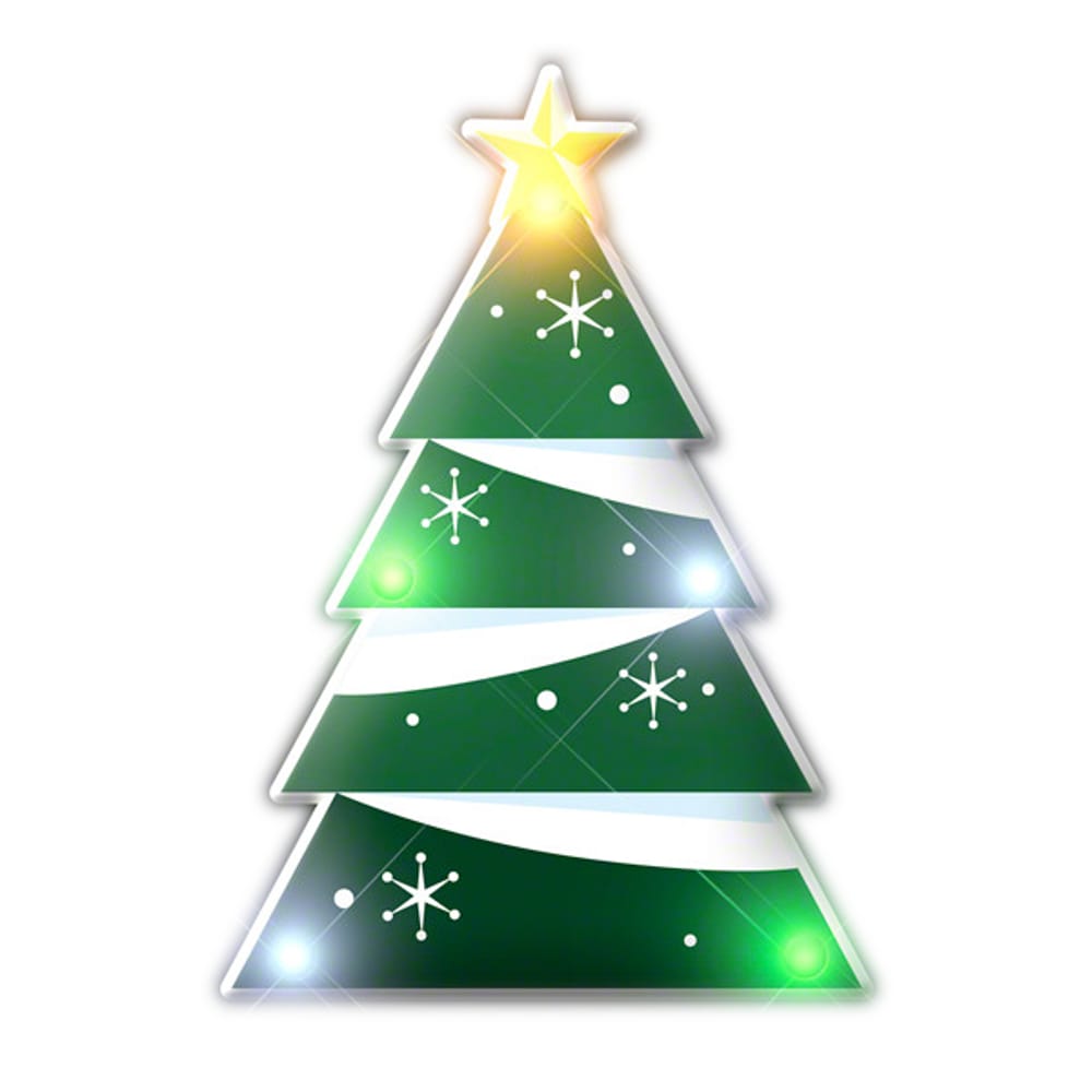 Holiday Christmas Tree Lapel Pin Flashing Blinky Body Light All Body Lights and Blinkees Holiday Christmas Tree Lapel Pin Flashing Blinky Body Light All Body Lights and Blinkees 3