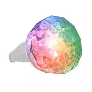 LED Rainbow Prism Flashing Party Ring LED Rainbow Prism Flashing Party Ring