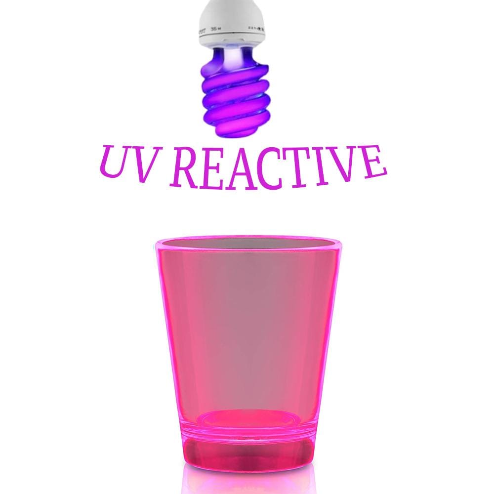 Glow In The Dark Shot Glass Pink All Products Glow In The Dark Shot Glass Pink All Products 4