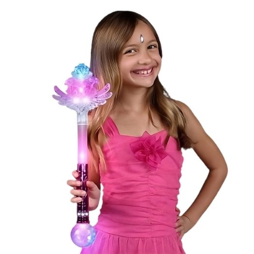 Magical Fairy Princess Winged Heart Wand All Products