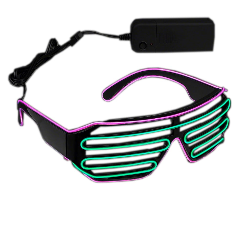 Electro Luminescent Green and Pink Shutter Shades All Products Electro Luminescent Green and Pink Shutter Shades All Products