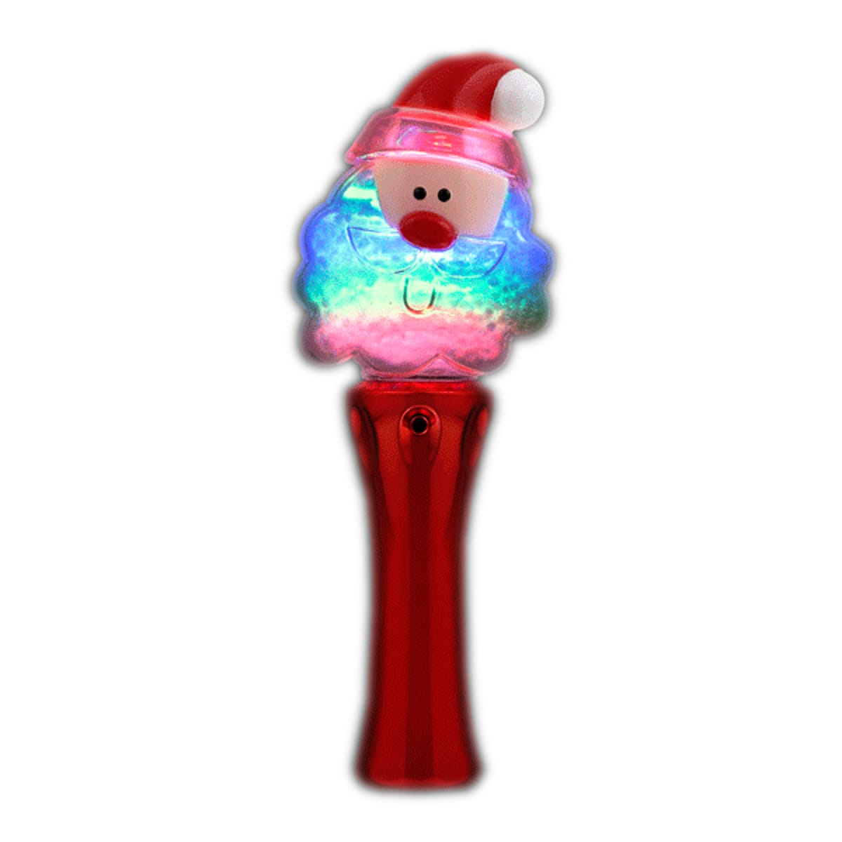 Santa Clause Wand with Snowball Spinning Lights Christmas Light Up Wand All Products Santa Clause Wand with Snowball Spinning Lights Christmas Light Up Wand All Products 5