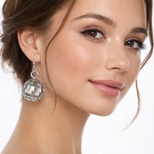 Groovy Disco Mirror Ball Earrings All Products 3