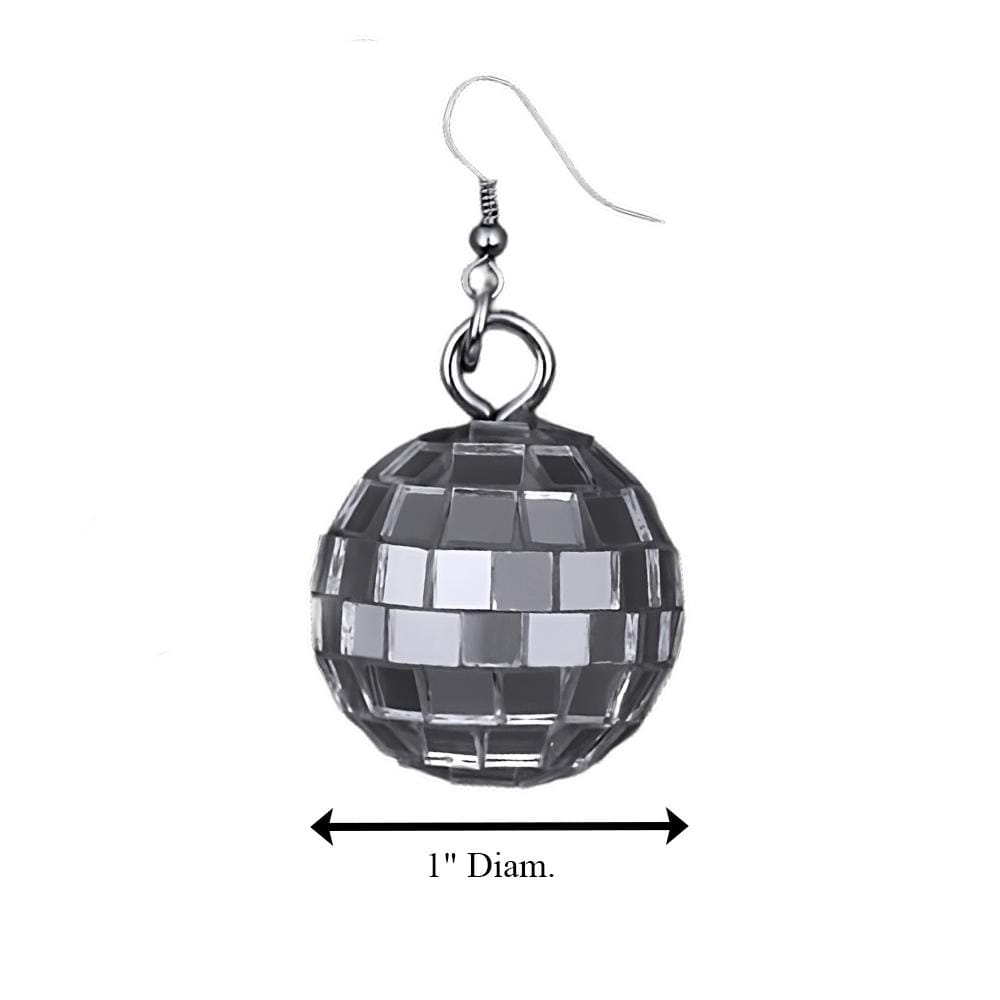 Groovy Disco Mirror Ball Earrings All Products Groovy Disco Mirror Ball Earrings All Products 4