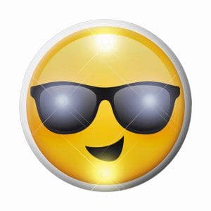 Smiling Cool Dude Sunny Days Sunglasses Emoji Flashing Body Light Lapel Pins All Body Lights and Blinkees Smiling Cool Dude Sunny Days Sunglasses Emoji Flashing Body Light Lapel Pins All Body Lights and Blinkees