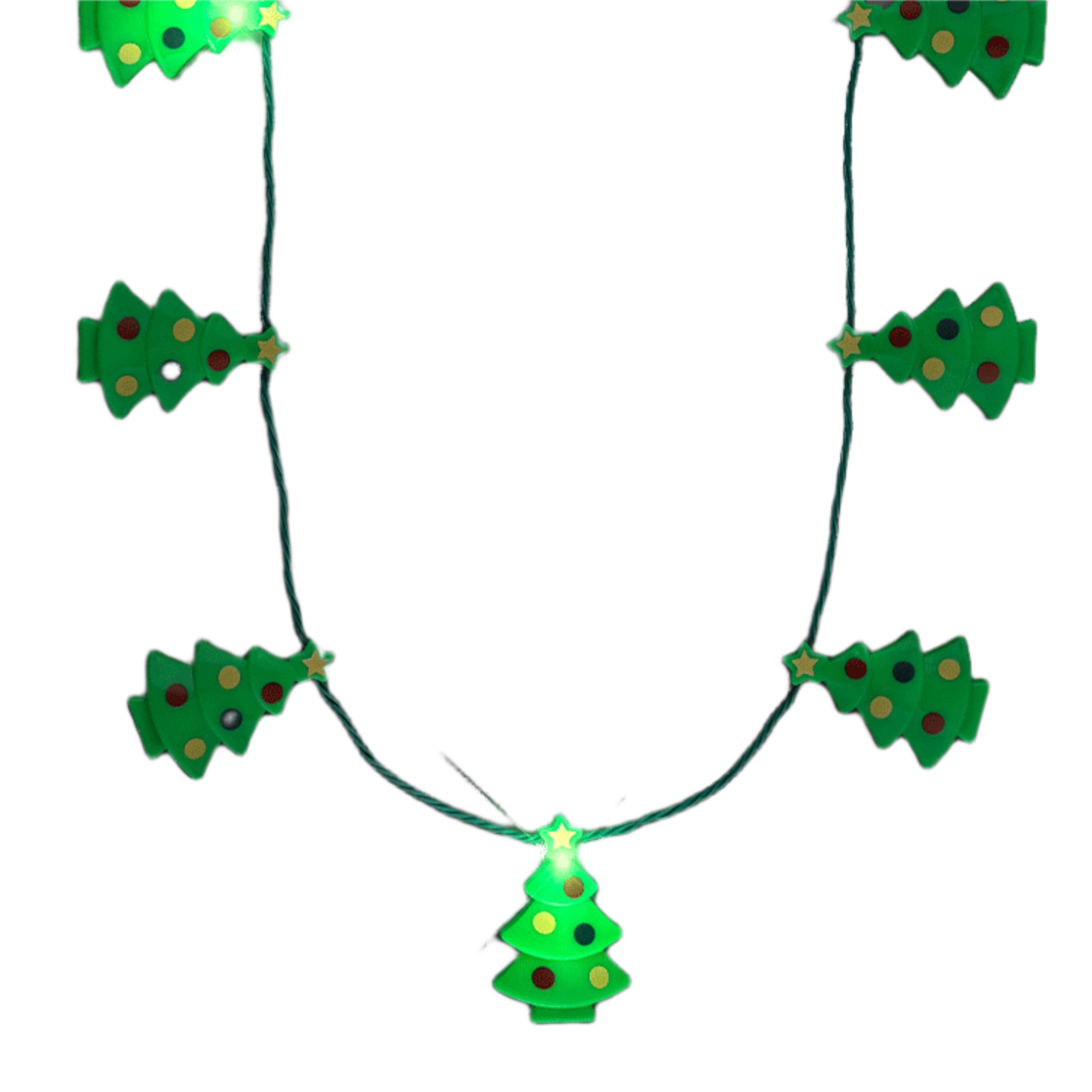7 Charms Little Christmas Trees Flashing Holiday Lights Necklace All Products 7 Charms Little Christmas Trees Flashing Holiday Lights Necklace All Products 3