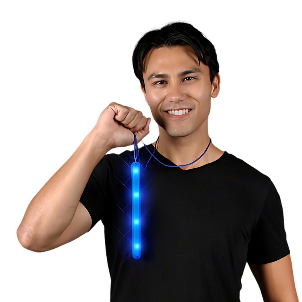 Blue LED Patrol Light Wand 2 Inch Glow Sticks Blue LED Patrol Light Wand 2 Inch Glow Sticks 2