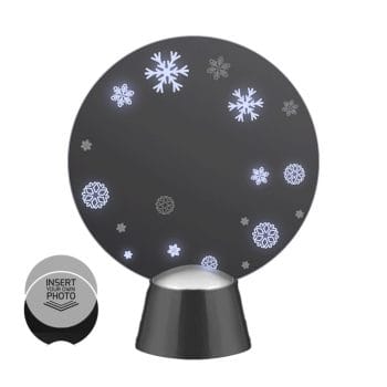 Animated Snowflake Winter Wonderland Picture Frame Light Up Christmas Decoration All Products