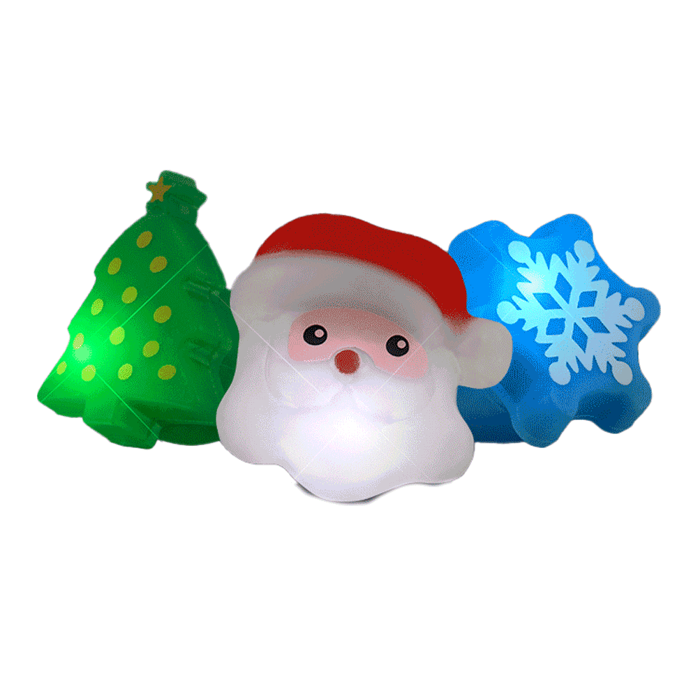 Soft Assorted Santa Tree Snowflake Christmas Party Ring Pack of 24 All Products Soft Assorted Santa Tree Snowflake Christmas Party Ring Pack of 24 All Products 3