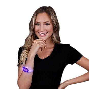 Sound Activated Purple LED Bracelet Wristbands for Concerts All Products Sound Activated Purple LED Bracelet Wristbands for Concerts All Products