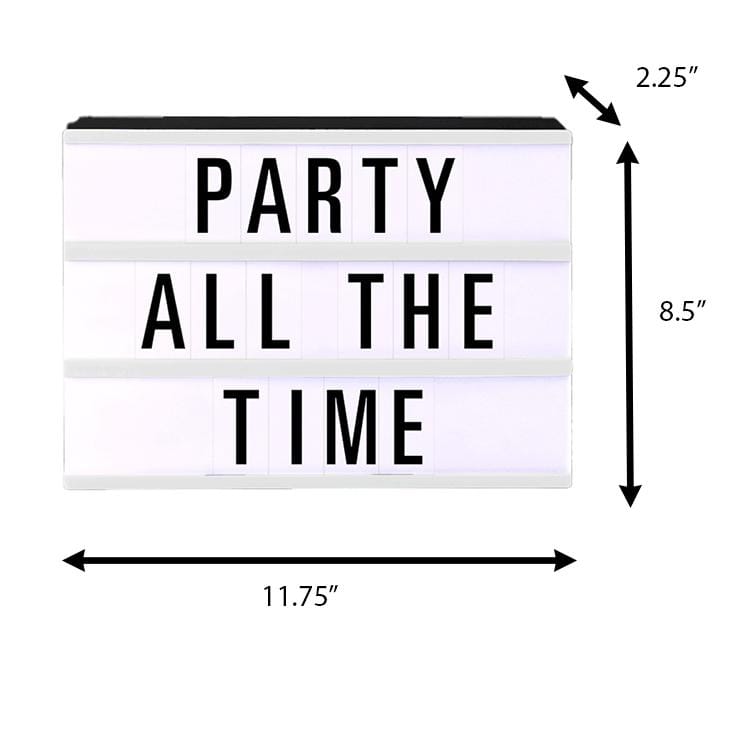 Customizable Large LED Sign My Cinema USB Powered Original Marquee Lightbox All Products Customizable Large LED Sign My Cinema USB Powered Original Marquee Lightbox All Products 2