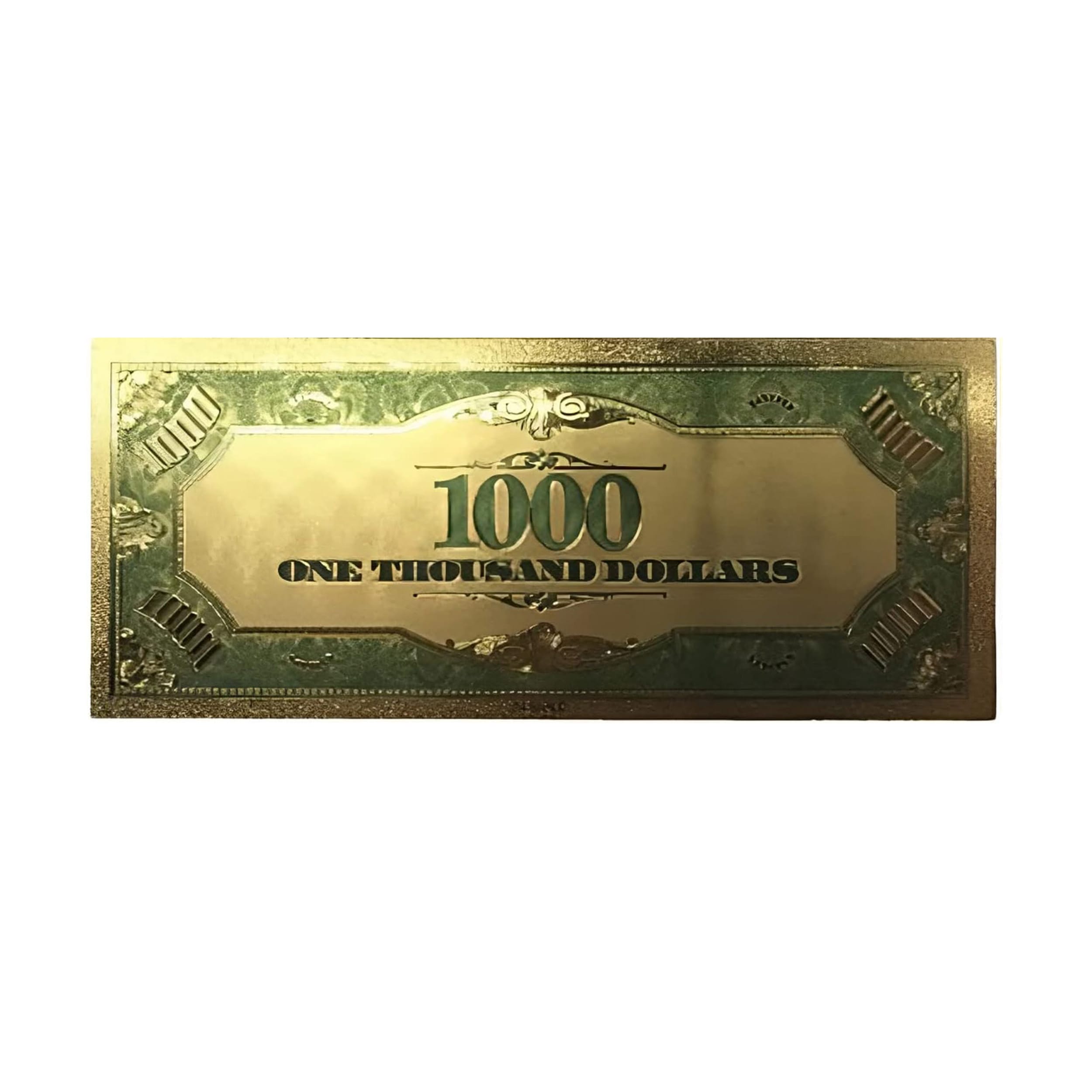 1000 Dollar American Bill 24k Gold Plated Fake Banknote Currency for Decoration 24K Gold and Silver Plated Replica Bills 1000 Dollar American Bill 24k Gold Plated Fake Banknote Currency for Decoration 24K Gold and Silver Plated Replica Bills 3