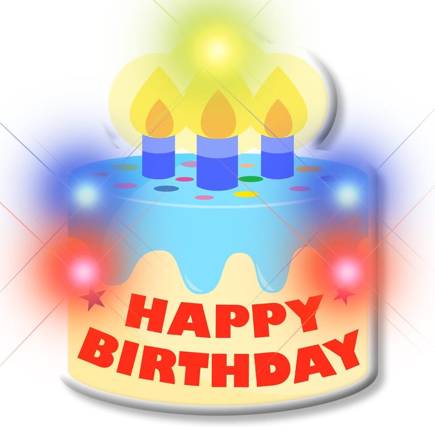 Blinking Light Up Happy Birthday Cake Body Light Pins All Body Lights and Blinkees Blinking Light Up Happy Birthday Cake Body Light Pins All Body Lights and Blinkees