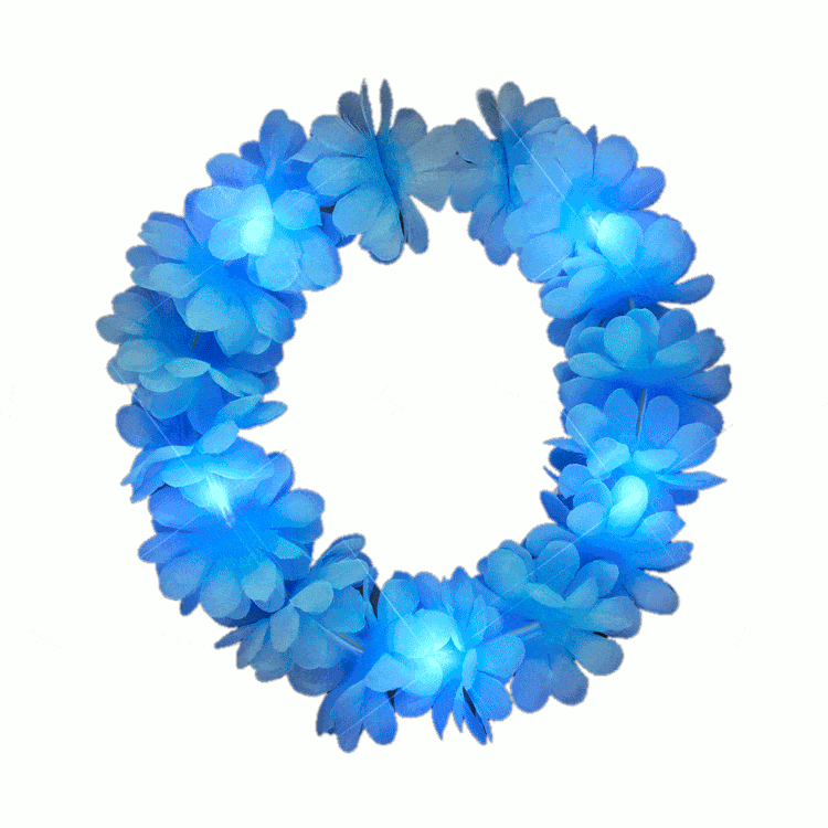 Light Up Flashing Blue Flower Crown Stretchy Headband All Products Light Up Flashing Blue Flower Crown Stretchy Headband All Products 4