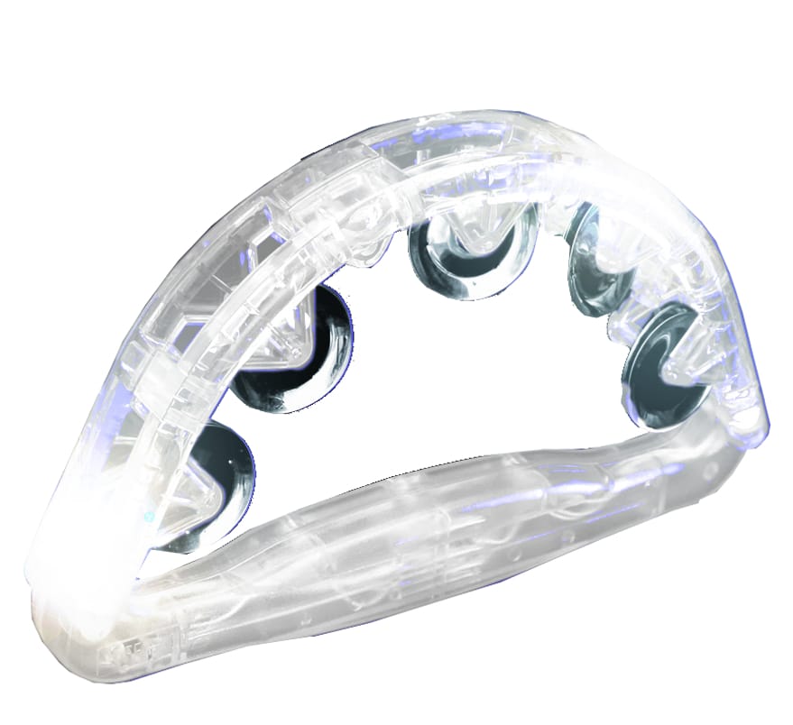 8 Inch White LED Tambourine All Products 8 Inch White LED Tambourine All Products