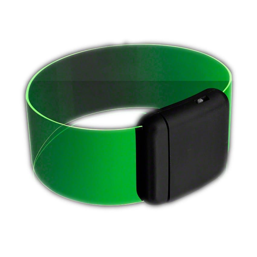 Cosmic Green LED Bracelets Magnetic Clasp All Products Cosmic Green LED Bracelets Magnetic Clasp All Products 5