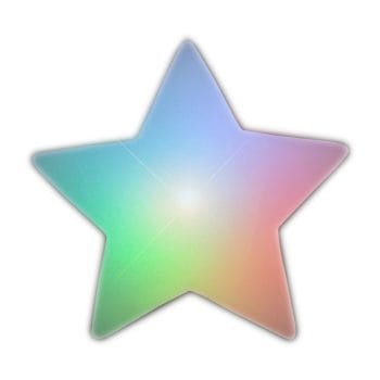 Multicolored Star Table Decoration All Products