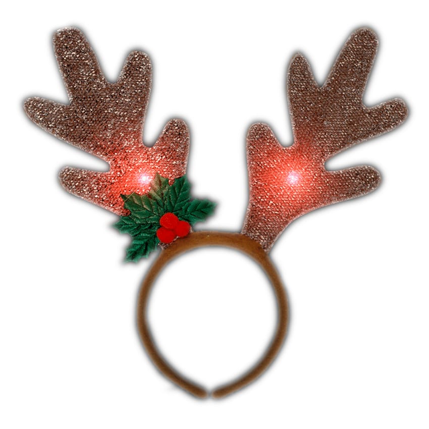 LED Golden Reindeer Antlers Light Up Headband All Products LED Golden Reindeer Antlers Light Up Headband All Products 4