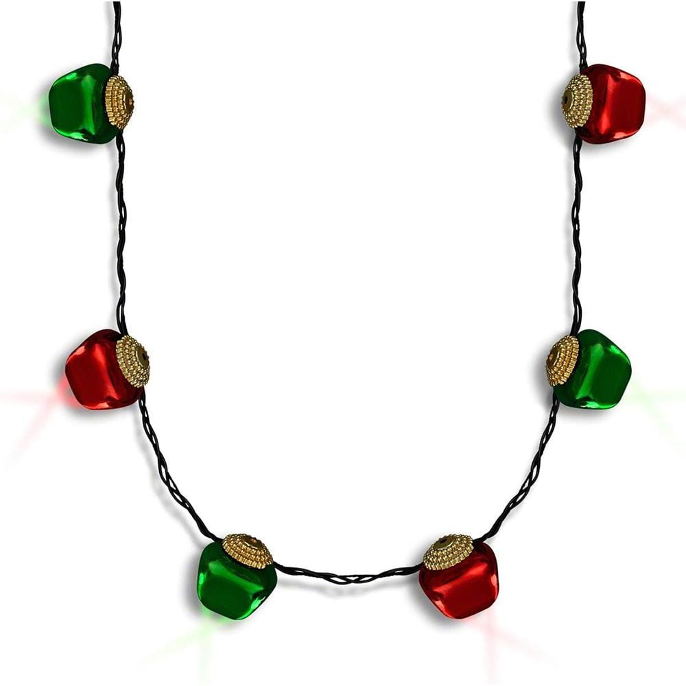 Jingle Bells Flashing Christmas Necklace All Products Jingle Bells Flashing Christmas Necklace All Products 4