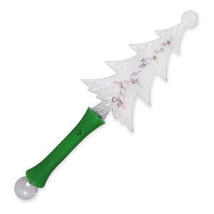 Christmas Tree Light Up Wand with Prism Ball Christmas Tree Light Up Wand with Prism Ball