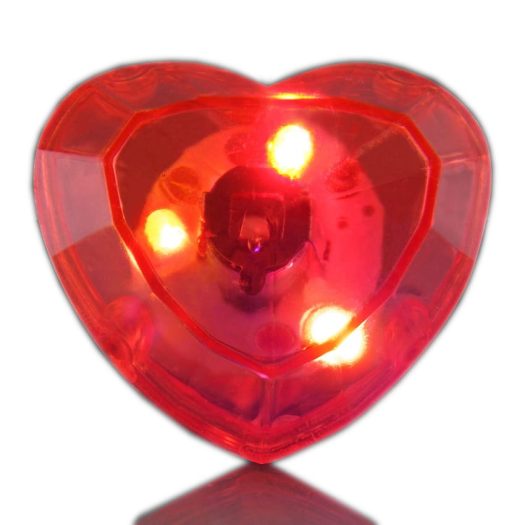 Huge Heart Gem Rings Red All Products 3