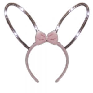 Light Up Starlight Easter Bunny Ears Bendable Headband