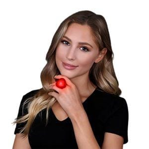 Huge Pulsing Red Heart Gem Light Up Ring Huge Pulsing Red Heart Gem Light Up Ring