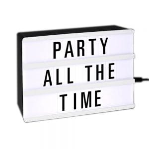 LED Mini Cinema Marquee Lightbox USB Powered Customizable LED Mini Cinema Marquee Lightbox USB Powered Customizable