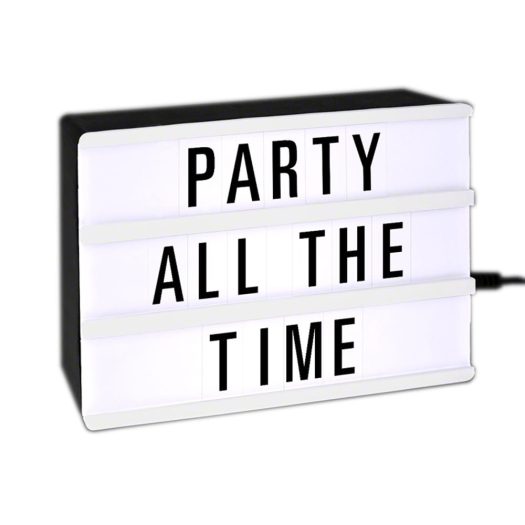 LED Mini Cinema Marquee Lightbox USB Powered Customizable All Products