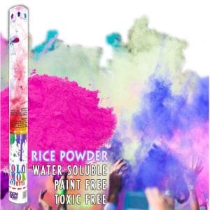 Pink Holi Powder Confetti Cannon 18 Inch Pink Holi Powder Confetti Cannon 18 Inch