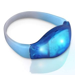 Sound Activated Blue LED Bracelet Sound Activated Blue LED Bracelet