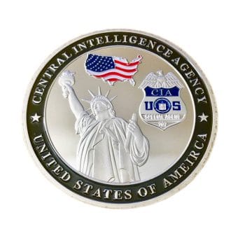 US Central Intelligence Agency Challenge Silver Coin All Products 3