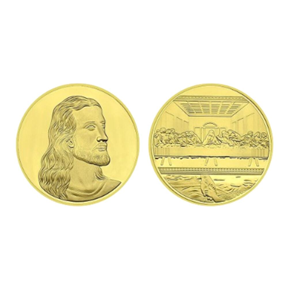 Jesus The Last Supper Commemorative Coin Gold All Products Jesus The Last Supper Commemorative Coin Gold All Products 9