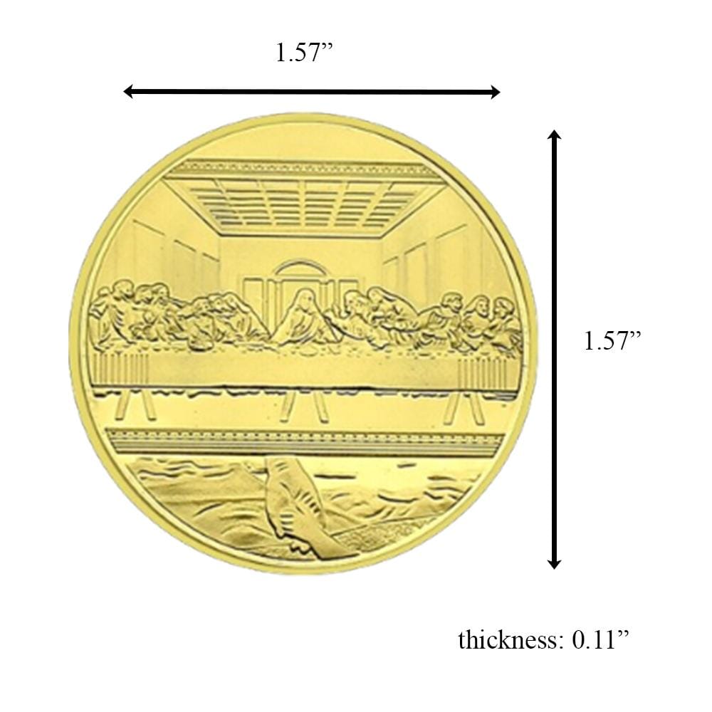 Jesus The Last Supper Commemorative Coin Gold All Products Jesus The Last Supper Commemorative Coin Gold All Products 7