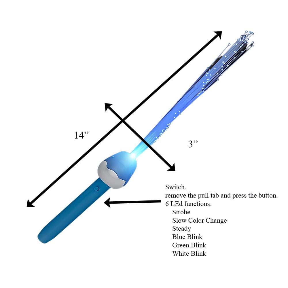 Light Up Fiber Optic Dolphin Flashing Wand All Products Light Up Fiber Optic Dolphin Flashing Wand All Products 4