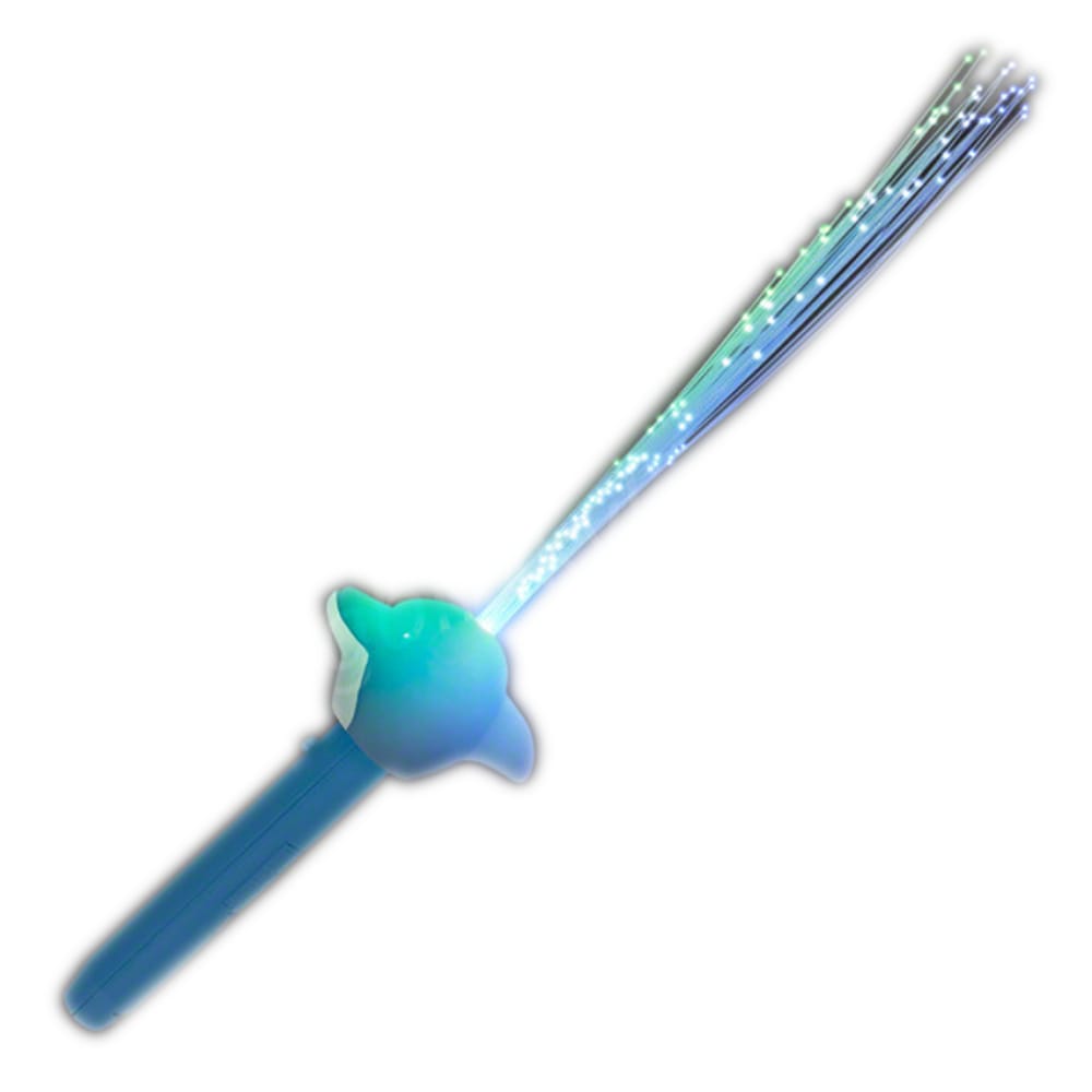Light Up Fiber Optic Dolphin Flashing Wand All Products Light Up Fiber Optic Dolphin Flashing Wand All Products 3