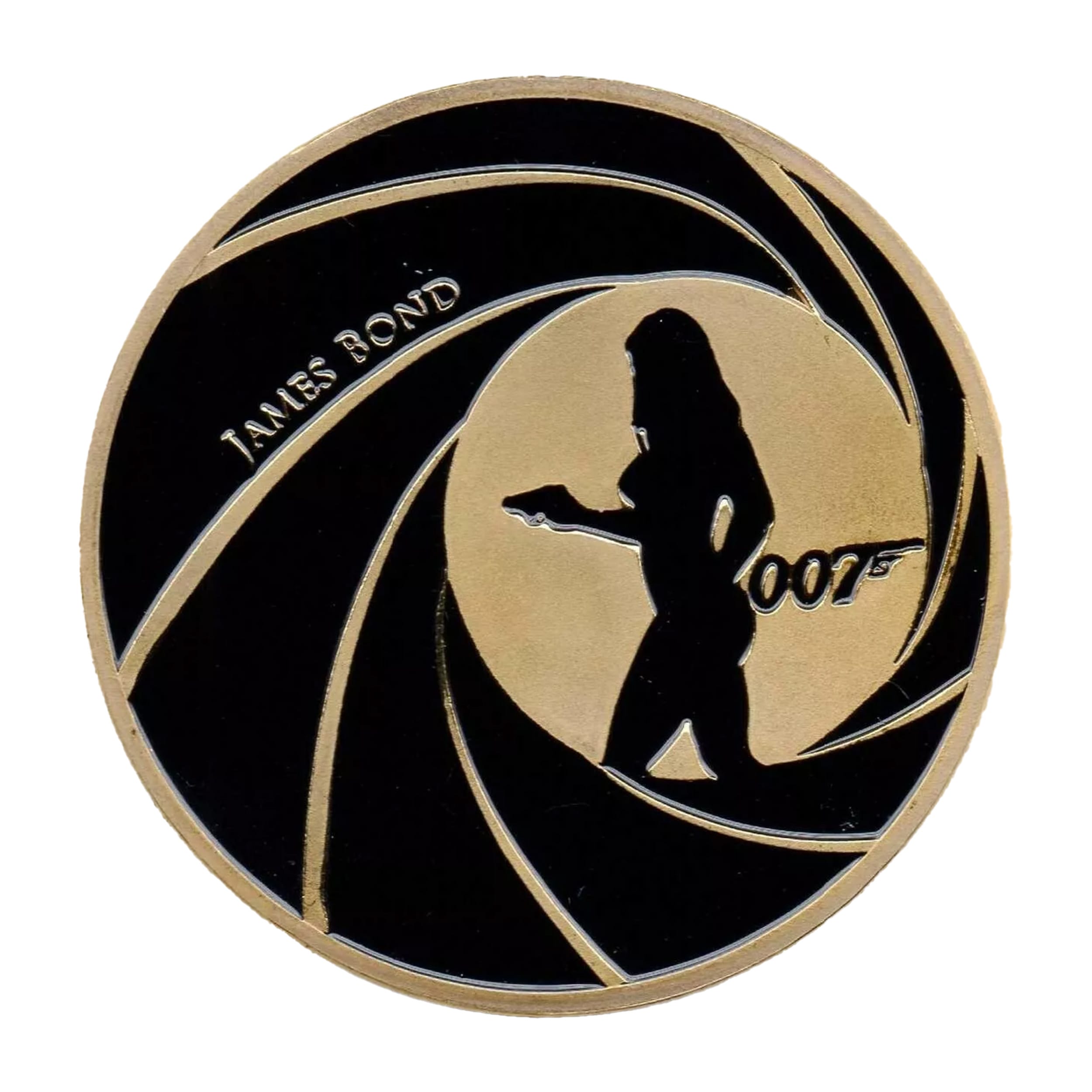 007 James Bond Walther PPK Death Spiral Sniper Scope Commemorative Gold Coin All Products 007 James Bond Walther PPK Death Spiral Sniper Scope Commemorative Gold Coin All Products 4