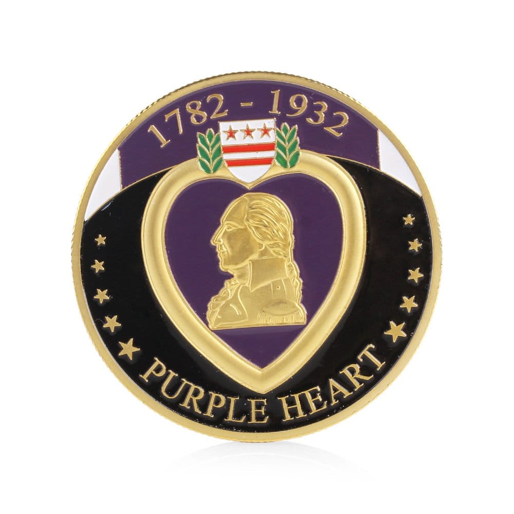 Purple Heart Military Merit Division Challenge Coin All Products Purple Heart Military Merit Division Challenge Coin All Products