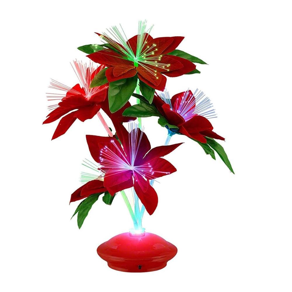 Christmas Fiber Optic Flower Centerpiece All Products Christmas Fiber Optic Flower Centerpiece All Products 3