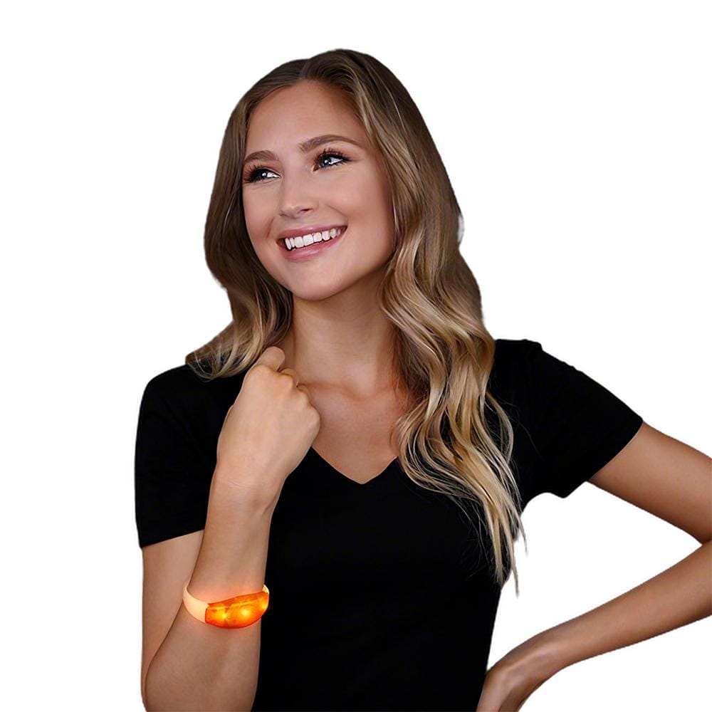 Rubber Frosted Orange Bracelet All Products Rubber Frosted Orange Bracelet All Products 3
