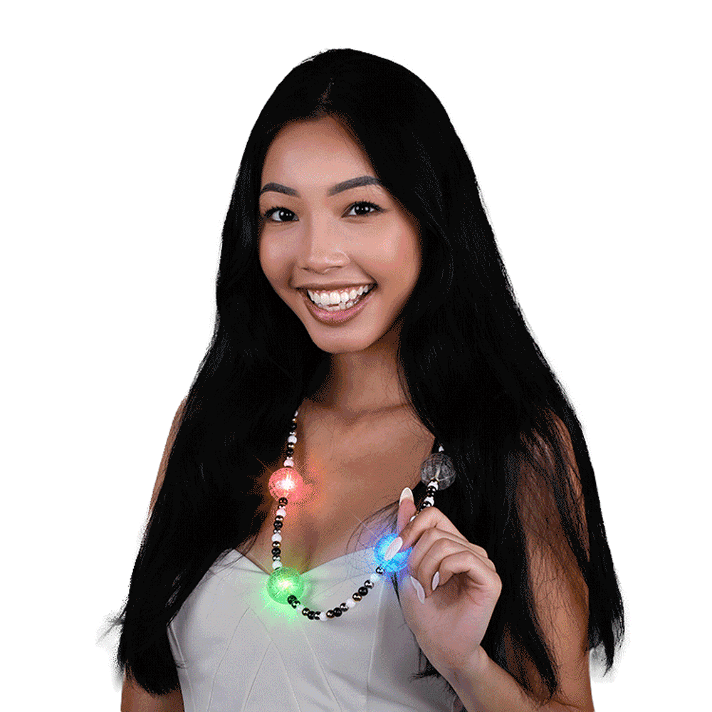 Flashing Multicolor Disco Prism Balls Fancy Party Necklace All Products Flashing Multicolor Disco Prism Balls Fancy Party Necklace All Products 3